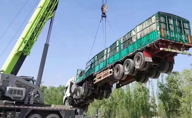 珠晖区道路脱困救援案例